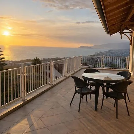 Villa Panoramic Sea & Mountain View In